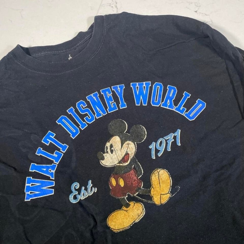 Walt Disney World Long Sleeve‎ Shirt 2XL Mickey Est. 1971 Disney Parks